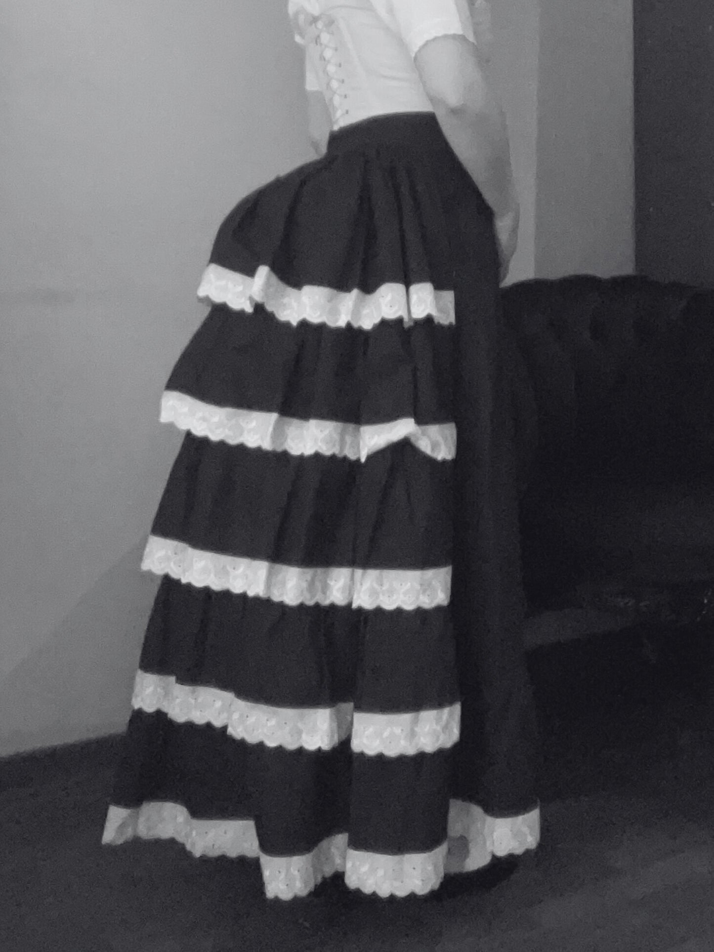 Flounced Petticoat ~